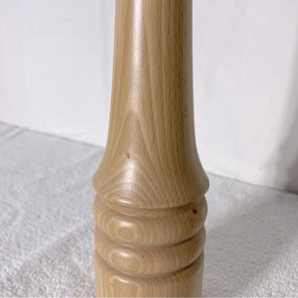 Vintage Trudeau 16” Blonde Wood Pepper Grinder Pepper Mill - Picture 8 of 14